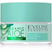 Eveline Cosmetics Organic Aloe matirajoči gel za obraz 50 ml