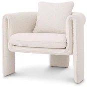Casa Padrino luxury armchair cream 81 x 77 x H. 68 cm - Living room armchair - Hotel armchair - Living room furniture - Luxury furniture - Living room furnishings - Luxury furnishings