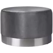 Xora TABURE, kovina, tekstil siva, nerjaveče jeklo