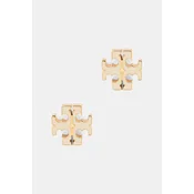 Tory Burch uhani ženski iz nerjavečega jekla emajl Icon