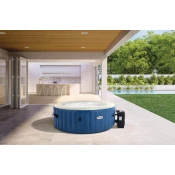 Intex Bazen za vanjsku upotrebu Pure SPA, 677L, 180x180x66cm, Plavi