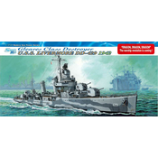 Komplet modela ladje 1027 - RUŠILEC RAZREDA USS LIVERMORE DD-429 GLEAVES 1942 (PAMETNI KOMPLET) (1:3