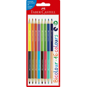 Faber-Castell: Barvice za barvanje z dvema barvama - 8 kos.