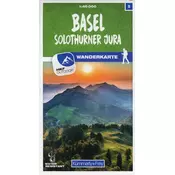 Basel / Solothurner Jura 05 Wanderkarte 1:40 000 matt laminiert