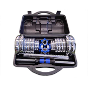 Kromiran set uteži 25 kg