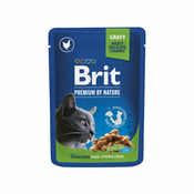 Brit Premium Cat Sterilized s Piščancem v Omaki 100 g