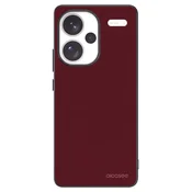 Silikonski črni ovitek za Xiaomi Redmi Note 13 Pro+ 5G - Burgundy red
