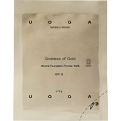 Uoga uoga Mineral Powder Foundation Refill, Goddess of Gold (10g)