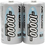 ANSMANN Punjiva baterija NiMH, 1.2V, 10000mAh D, HR20 Tip 10000, 1 komad