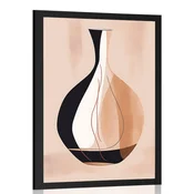 Plakat abstraktne oblike vaza - 40x60 no frame