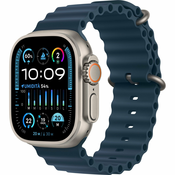 Apple Watch Ultra 2 GPS + Cellular, kucište od titana od 49 mm s Ocean Blue remenom
