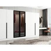 Hanah home Ormar Kale Plus 315x210x52cm Sivi