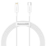 Baseus Superior USB Type-C – iPhone, kabel za brzo punjenje i prijenos podataka, 20 W, 1,5 m, bijeli