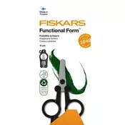 Škare, sklopive, 11 cm, FISKARS Functional Form Renew, crne 1075352