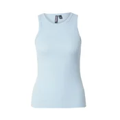 PIECES Top PCRUKA svetlo modra