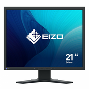 EIZO S2134-BK 21inch 4:3 1600x1200 420 cd/sqm 178/178 IPS LCD Display Port DVI-D DSub Auto EcoView Black Cabinet