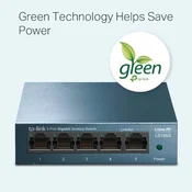 TP-LINK Switch LS105G LiteWave Gigabit 5xRJ-45/10/100/1000Mbps/metalno kućište plavi