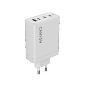 Canyon charger oncharge 120 gan total 120w Max 3 usb-c +1 usb-a white EU plug ( cns-cuw120acc )