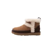 UGG Škornji Classic Mini Heritage rjava/svetlo rjava/off-bela