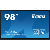 iiyama ProLite TE9812MIS-B1AG 98 Class (97.5 viewable) LED-backlit LCD display - 4K - for digital signage / interactive communication