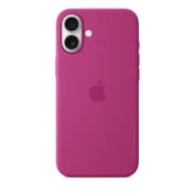 Maskica za mobitel APPLE IPHONE 16 PLUS - Silicone, Magsafe, Fuchsi