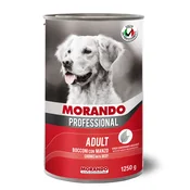 Morando: Adult Komadici Govedina 1250g konzerva za pse