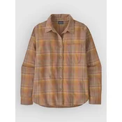 Patagonia Lw Fjord Flannel Shirt moonrise taupe