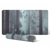 shumee Podloga za pisarniško mizo Misty Coniferous Forest proti zdrsu 120x60 cm