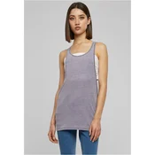Womens Free Burnout Tank denimblue
