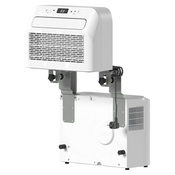 Voltomat Klima uređaj s vanjskom i unutarnjom jedinicom (Maksimalna snaga hlađenja po uređaju u BTU/h: 5.000 BTU/h, Bijele boje)