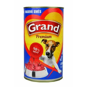 GRAND cons. mesna mešanica za pse 1300g