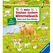 Mein Sachen suchen Wimmelbuch: Tiere und ihre Kinder