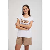 Marisse Womens Blouse L-Ts-4432 White