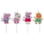 Dekora Svečke za torto - Peppa Pig 4 kosi
