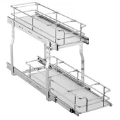 VEVOR Organizator omare izvlečni drsni predal 21x533x381 cm jeklo