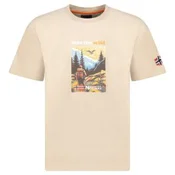 GEOGRAPHICAL NORWAY Majica kratak rukav jinto beige db men 402 M
