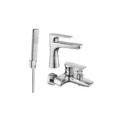 Mexen Axel R72 komplet za kad, krom - 73803R72-00