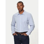 Guess Jeans Srajca M4YH35 WGCF1 Svetlo modra Slim Fit
