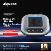Aiguozhe Konferencijski zvucnik T06, Bluetooth, Sivi