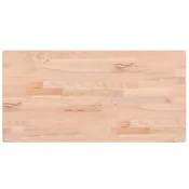 Vidaxl Mizna plošča 80x40x2,5 cm pravokotna trdna bukovina