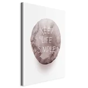 shumee Slika - Keep Life Simple (1-delna) navpična