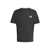 ADIDAS PERFORMANCE Funkcionalna majica Adi365 Essentials  srebrno-siva / črna