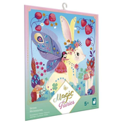 Janod Atelier Mini Kreativni set Strasni kamenčki lepljenje Čarobne vile