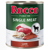 Ekonomično pakiranje Rocco Single Meat 12 x 800 g Janjetina