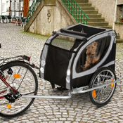 KARLIE HAAREN Bicikl prikolica za pse No Limit Doggy Liner Paris Deluxe - D 148 x Š 90 x V 88 cm / do 50 kg