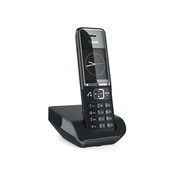 Gigaset Comfort 550 brezžični DECT telefon, črno-krom