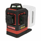 Aku. križni laser 3D-zelen 3x360°, 18V-univerzalni priklop (brez baterije) | FUTECH - Ostali