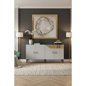 HANAH HOME Konzola Gama 150 White Gold
