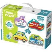Trefl Baby Puzzle - Prva uganka Transportna vozila