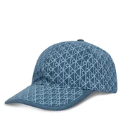 Calvin Klein Kapa s šiltom Emblem Print W Leather Patch Cap LV04D5029G Modra